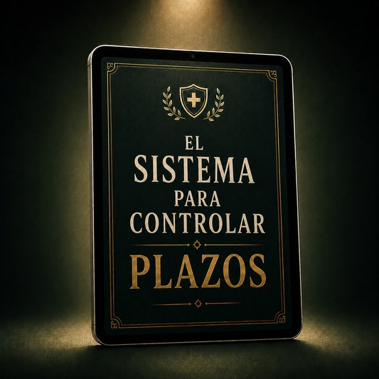 EL SISTEMA QUE NECESITAS PARA GESTIONAR PLAZOS Y CAUTELARES