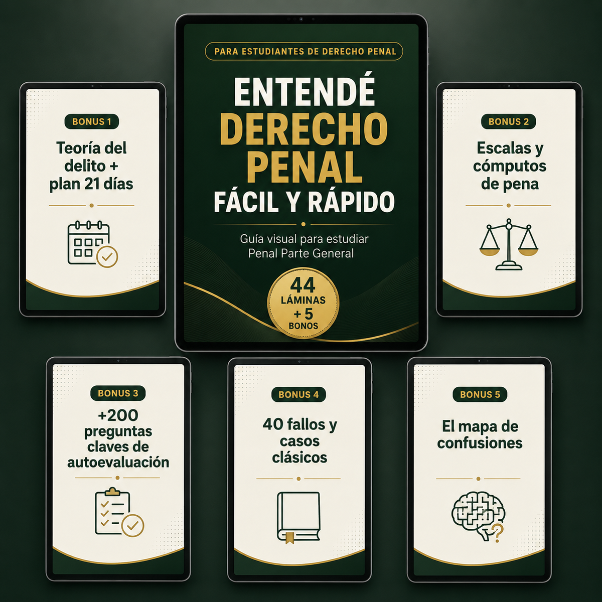 GUÍA PRÁCTICA Y FÁCIL PARA ENTENDER DERECHO PENAL GENERAL